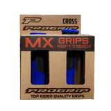 Progrip PG801 MX Grips - Blue/Black PG801LB
