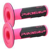 Progrip PG801 MX Grips - Black/Fluro Pink PG801BP