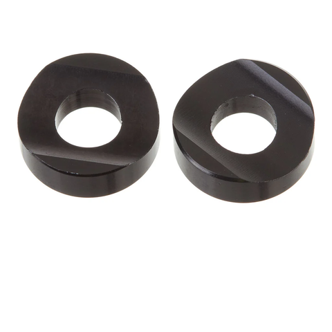 DRC RIM LOCK SPACERS BLACK 2PK