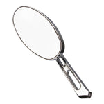 Whites Oval Diamond Mirror – Right Hand Short Stem – Harley Davidson