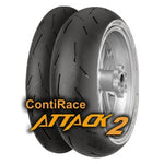 C1716060RACE2M - 160/60-17 ZR 69W TL Tyre Rear ContiRaceAttack2 Medium Comp