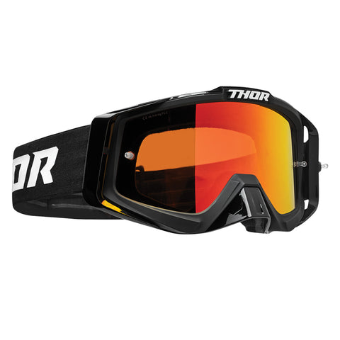 GOGGLES S26 THOR MX SNIPER PRO SOLID BLACK