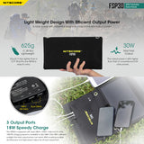 NITECORE FOLDABLE SOLAR PANEL | 30W