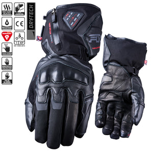 10/L HG1 Evo Heated Glove Black waterproof FIVE